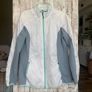 Champion Gear XL White and Gray Venturewear Activewear Jacket.